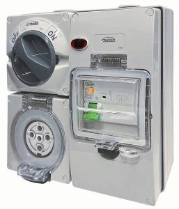SW/PLUG RCD PRT IP66 5RPIN 500V 10A 30MA SW/PLUG RCD PRT IP66 5RPIN 500V 10A 30MA