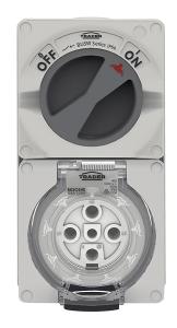 SWITCHED SOCKET COMBINATION 500V 5PIN 40 SWITCHED SOCKET COMBINATION 500V 5PIN 40