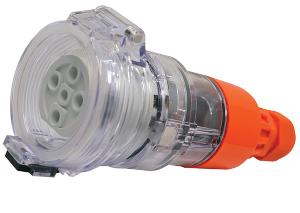 SOCKET EXTENSION CORD IP66 20A 500V 5 PI SOCKET EXTENSION CORD IP66 20A 500V 5 PI