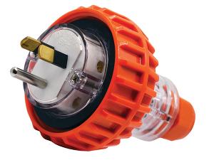 PLUG IP66 10A 250V 2 FLAT & 1 ROUND PIN PLUG IP66 10A 250V 2 FLAT & 1 ROUND PIN