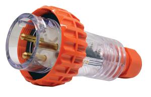 PLUG IP66 20A 250V 3 ROUND PIN PLUG IP66 20A 250V 3 ROUND PIN