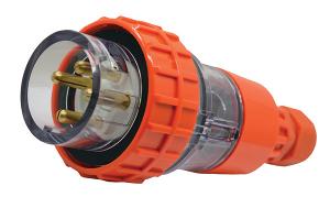 PLUG IP66 10A 500V 4 PIN PLUG IP66 10A 500V 4 PIN