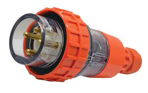 PLUG IP66 20A 500V 4 PIN PLUG IP66 20A 500V 4 PIN