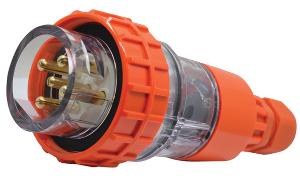 PLUG IP66 20A 500V 5 PIN PLUG IP66 20A 500V 5 PIN