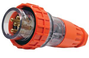 PLUG IP66 50A 500V 5 PIN PLUG IP66 50A 500V 5 PIN