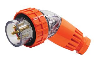 PLUG ANGLED IP66 40A 500V 4 PIN PLUG ANGLED IP66 40A 500V 4 PIN