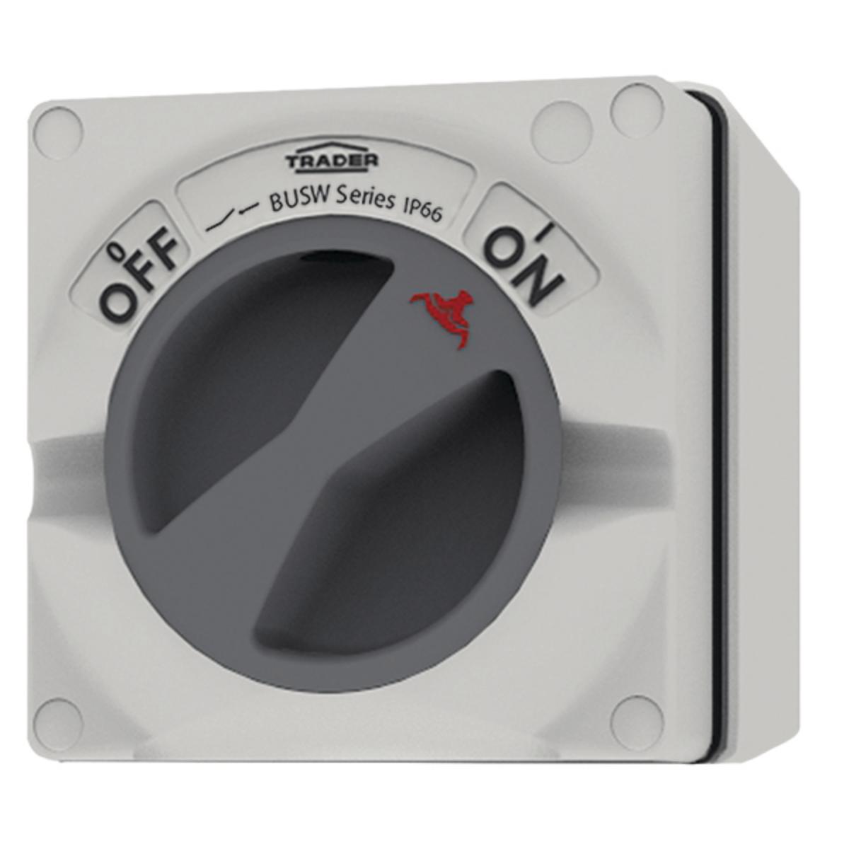 BUFFALO SWITCH IP66 20A 4 POLE GREY