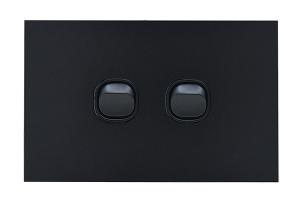 CLOUD LEOP SWITCH HORIZ 2G 20A MATT BLK CLOUD LEOP SWITCH HORIZ 2G 20A MATT BLK