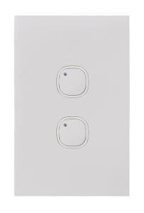 CLOUD LEOP P/B SW VERT 2G 5A MATT WHITE CLOUD LEOP P/B SW VERT 2G 5A MATT WHITE