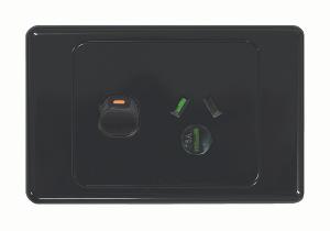 COUGAR SINGLE GPO 15A HORIZ BLACK COUGAR SINGLE GPO 15A HORIZ BLACK