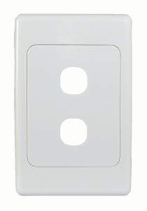 COUGAR SWITCH PLATE LESS MECH VERT 2G WH COUGAR SWITCH PLATE LESS MECH VERT 2G WH