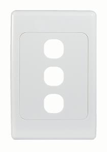 COUGAR SWITCH PLATE LESS MECH VERT 3G WH COUGAR SWITCH PLATE LESS MECH VERT 3G WH