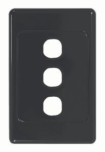COUGAR SWITCH PLATE LESS MECH VERT 3G BK COUGAR SWITCH PLATE LESS MECH VERT 3G BK