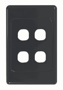 COUGAR SWITCH PLATE LESS MECH VERT 4G BK COUGAR SWITCH PLATE LESS MECH VERT 4G BK