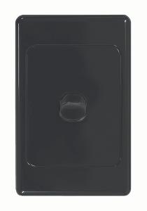 COUGAR SWITCH VERTICAL 1G 16A BLACK COUGAR SWITCH VERTICAL 1G 16A BLACK