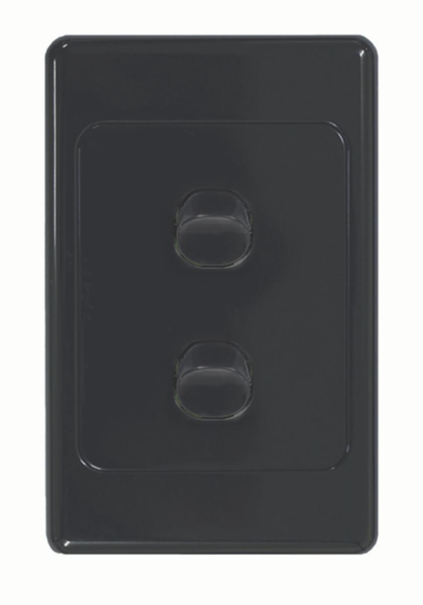 COUGAR SWITCH VERTICAL 2G 16A BLACK