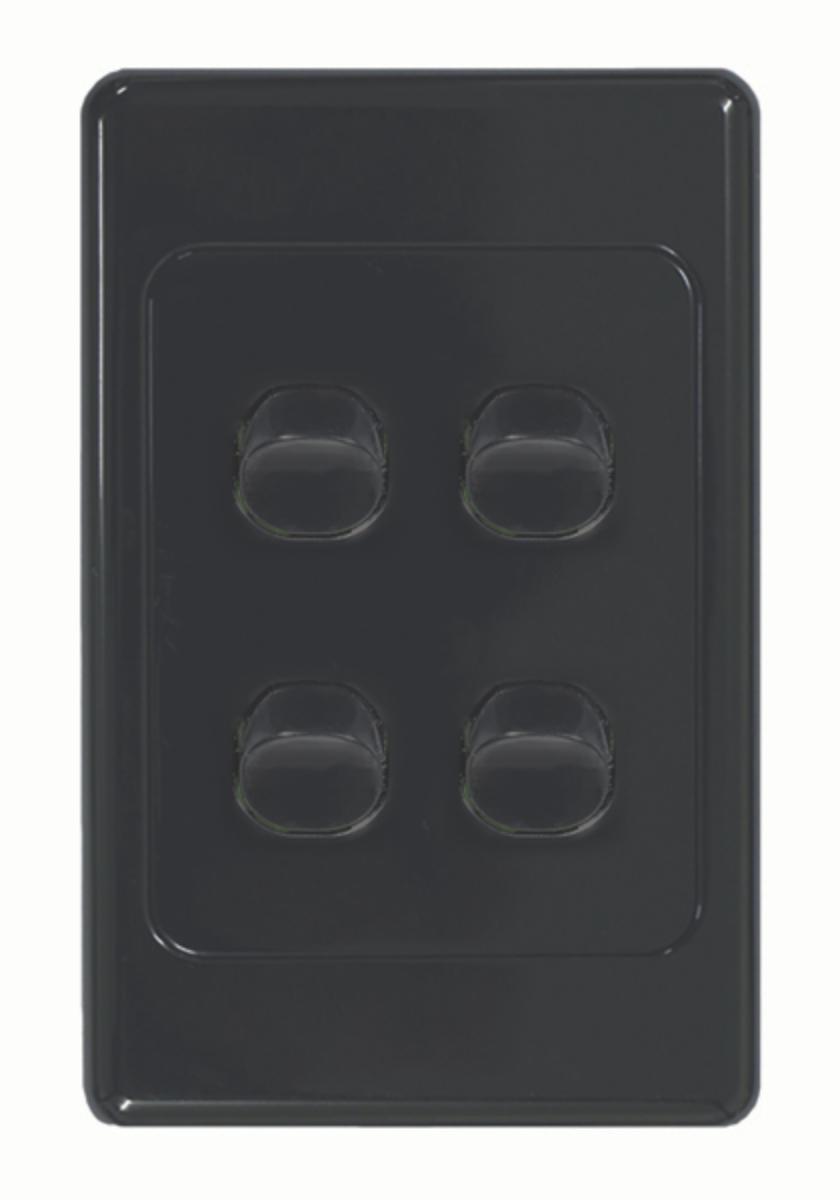 COUGAR SWITCH VERTICAL 4G 16A BLACK