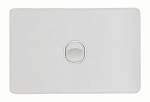 FLAT CAT SWITCH HORIZ 1G 16A MATT WHITE FLAT CAT SWITCH HORIZ 1G 16A MATT WHITE