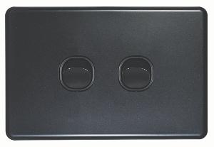 FLAT CAT SWITCH HORIZ 2G 16A MB FLAT CAT SWITCH HORIZ 2G 16A MB