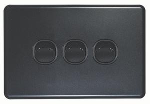 FLAT CAT SWITCH HORIZ 3G 16A MB FLAT CAT SWITCH HORIZ 3G 16A MB