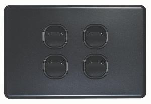 FLAT CAT SWITCH HORIZ 4G 16A MB FLAT CAT SWITCH HORIZ 4G 16A MB