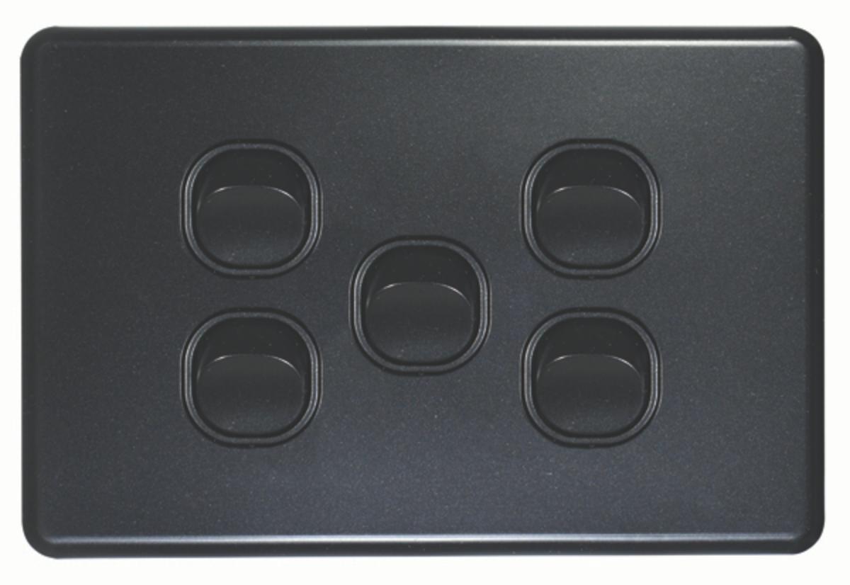 FLAT CAT SWITCH HORIZ 5G 16A MB