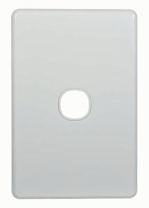 SWITCH PLATE 1 GANG SLIM COVER ONLY SWITCH PLATE 1 GANG SLIM COVER ONLY