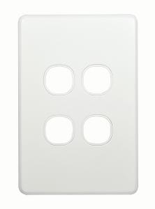 FLAT CAT SW PLATE LESS MECH VERT 4G WHT FLAT CAT SW PLATE LESS MECH VERT 4G WHT