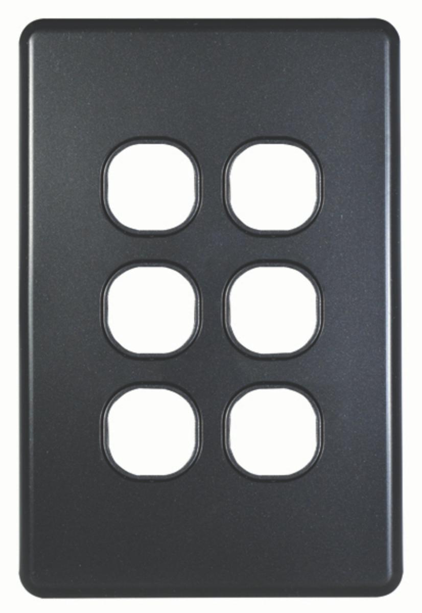 FLAT CAT SW PLATE LESS MECH VERT 6G M/BK