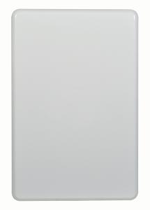 FLAT CAT BLANK PLATE & COVER WHITE FLAT CAT BLANK PLATE & COVER WHITE