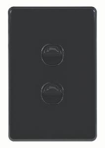 FLAT CAT SWITCH VERT 2G 16A BLACK FLAT CAT SWITCH VERT 2G 16A BLACK
