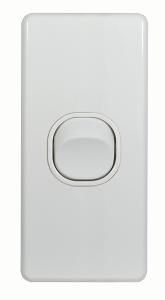 FLAT CAT ARCH SWITCH VERT 1G 16A WHITE FLAT CAT ARCH SWITCH VERT 1G 16A WHITE