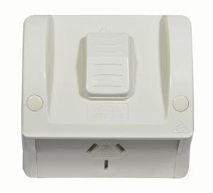 HIPPO SINGLE W/P GPO IP54 15A GREY HIPPO SINGLE W/P GPO IP54 15A GREY