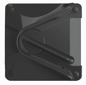 HIPPO W/P SWITCH IP66 20A 250V D/P BLACK HIPPO W/P SWITCH IP66 20A 250V D/P BLACK