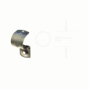 HALF SADDLE ZINC PLATED 20MM HALF SADDLE ZINC PLATED 20MM