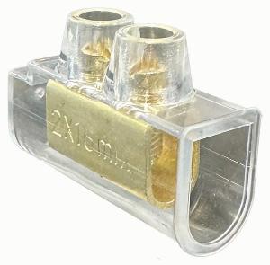 HYENA DOUBLE SCREW CONNECTOR 2X16MM 63A HYENA DOUBLE SCREW CONNECTOR 2X16MM 63A