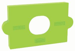 HYENA PLASTER BRACKET PLASTIC COVER HYENA PLASTER BRACKET PLASTIC COVER
