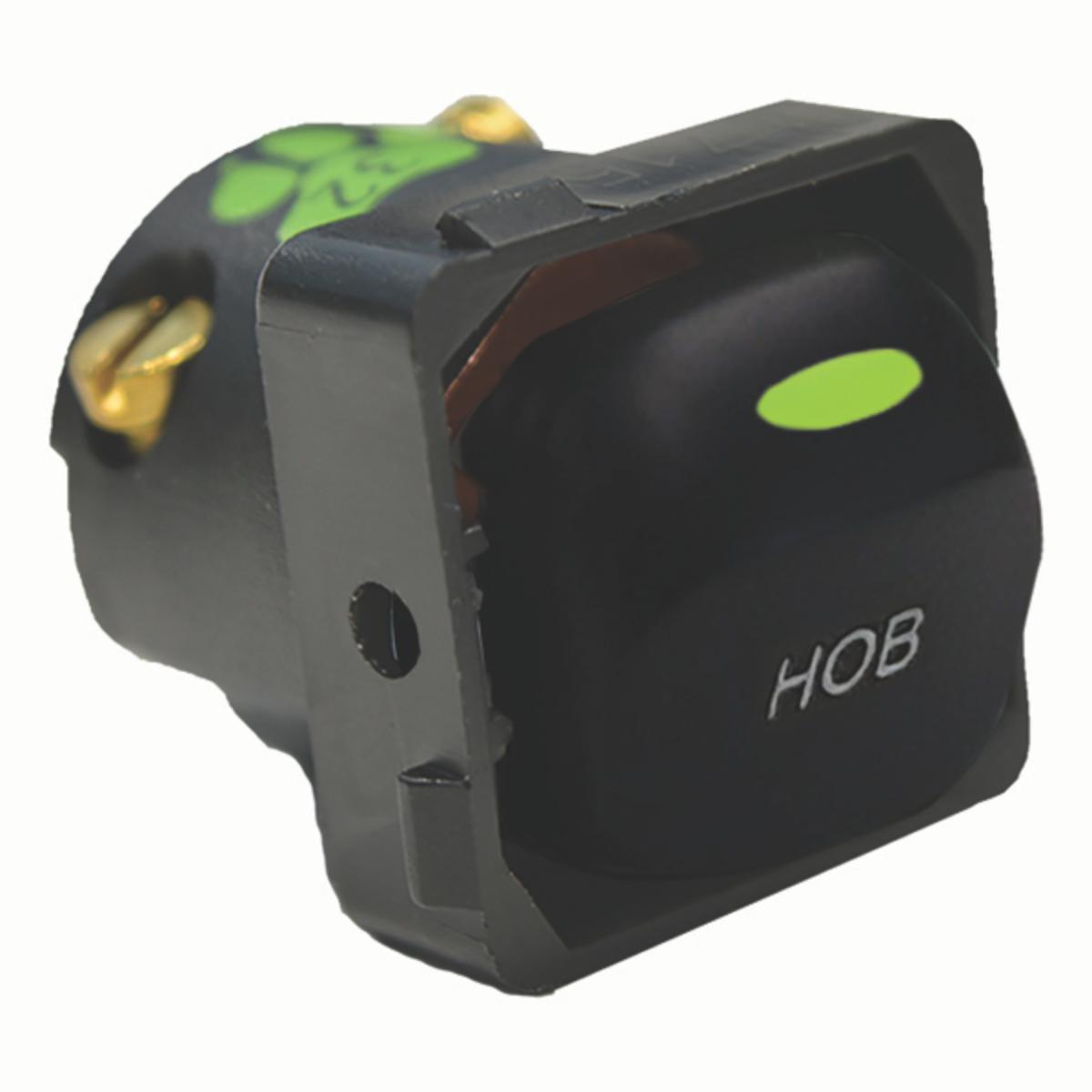 MEERKAT CATS EYE MECH 32A ENGR HOB M/BLK