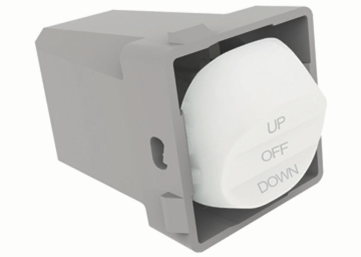 MEERKAT MECH 3POS 16A UP OFF DOWN M/WHT
