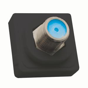 MEERKAT TV SOCKET F TYPE FOXTEL BLACK MEERKAT TV SOCKET F TYPE FOXTEL BLACK