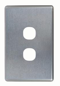 PUMA SWITCH COVER VERT 2G BRUSHED ALUM PUMA SWITCH COVER VERT 2G BRUSHED ALUM
