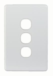 PUMA SWITCH PLATE LESS MECH VERT 3G WHT PUMA SWITCH PLATE LESS MECH VERT 3G WHT