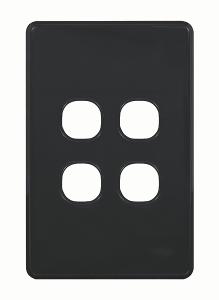 PUMA SWITCH PLATE LESS MECH VERT 4G BLK PUMA SWITCH PLATE LESS MECH VERT 4G BLK