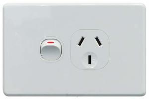 SINGLE GPO 10A DOUBLE POLE 250V SINGLE GPO 10A DOUBLE POLE 250V