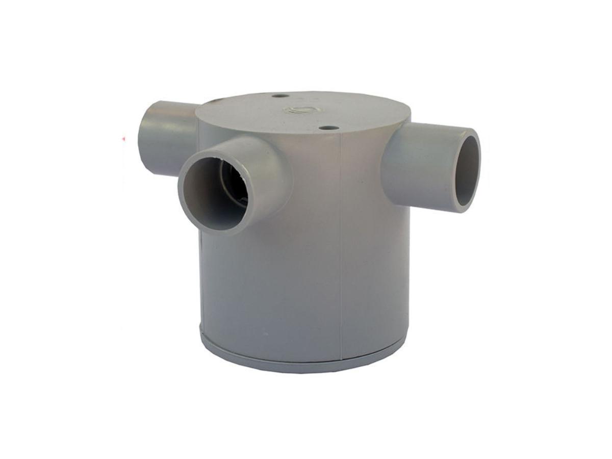 JUNCTION BOX DEEP PVC 20MM 3WAY
