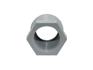 PVC SCREWED REDUCER 32MM -25MM GREY PVC SCREWED REDUCER 32MM -25MM GREY