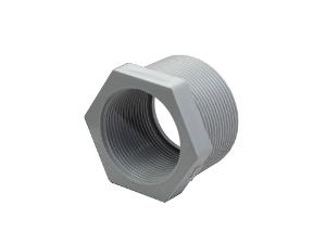 PVC SCREWED REDUCER 40MM -32MM GREY PVC SCREWED REDUCER 40MM -32MM GREY