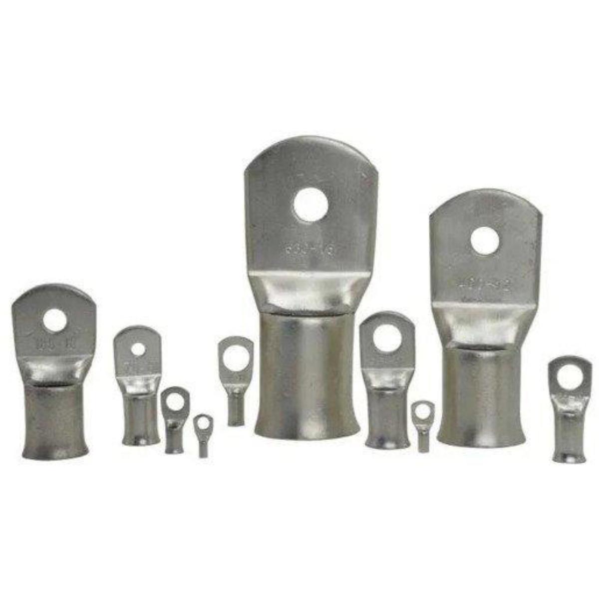 FLARED COPPER CRIMP LUG 10MM2 M10 STUD
