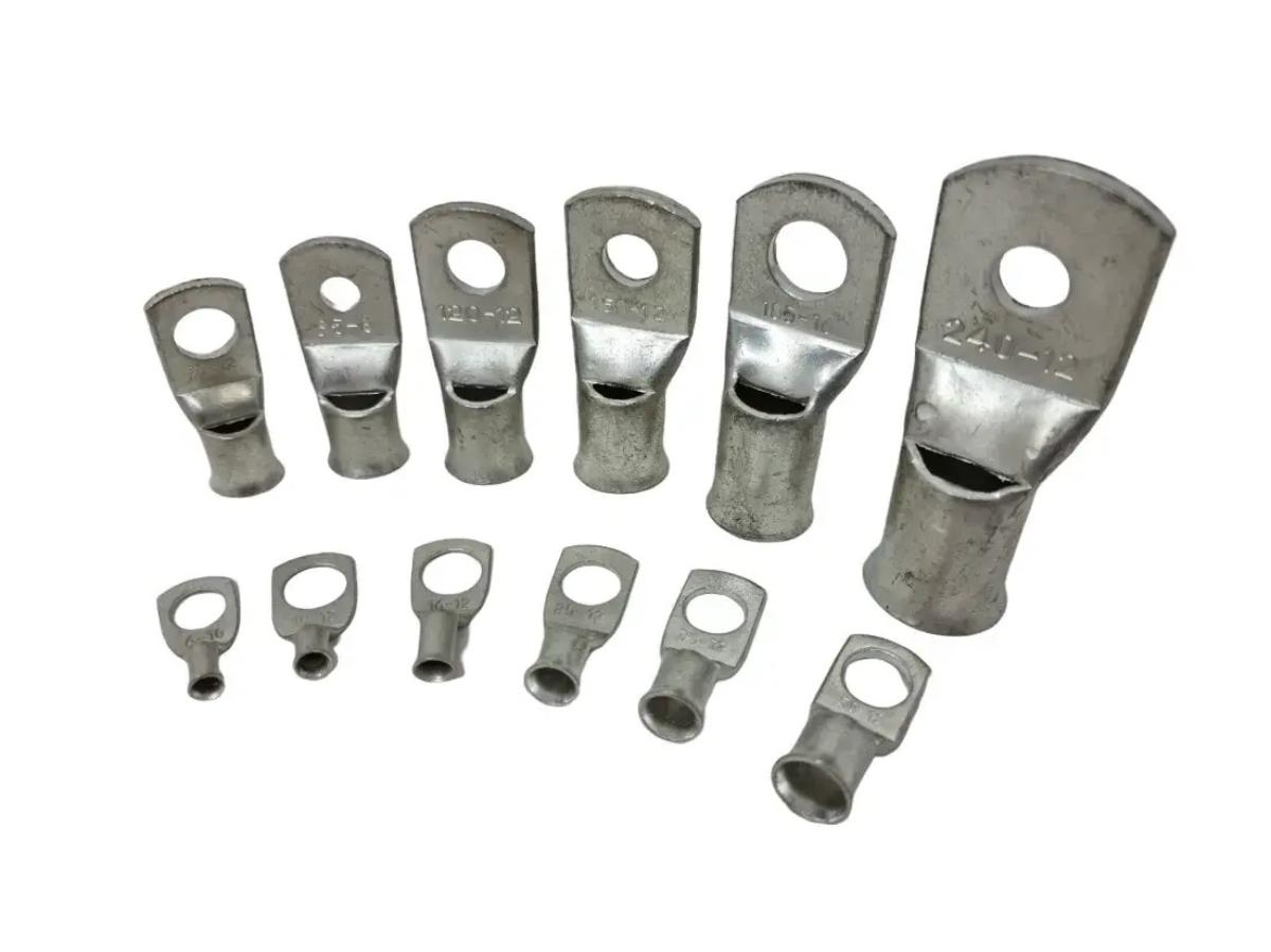 FLARED COPPER CRIMP LUG 35MM2 M6 STUD