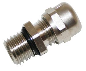 GU METAL CABLE GLAND W/P UNARM 12MM